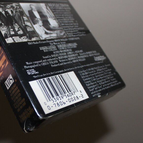 3/$28❤️1941 CITIZEN KANE 50th Anniversary VHS 1991 Turner Home Entertainment - Picture 6 of 13